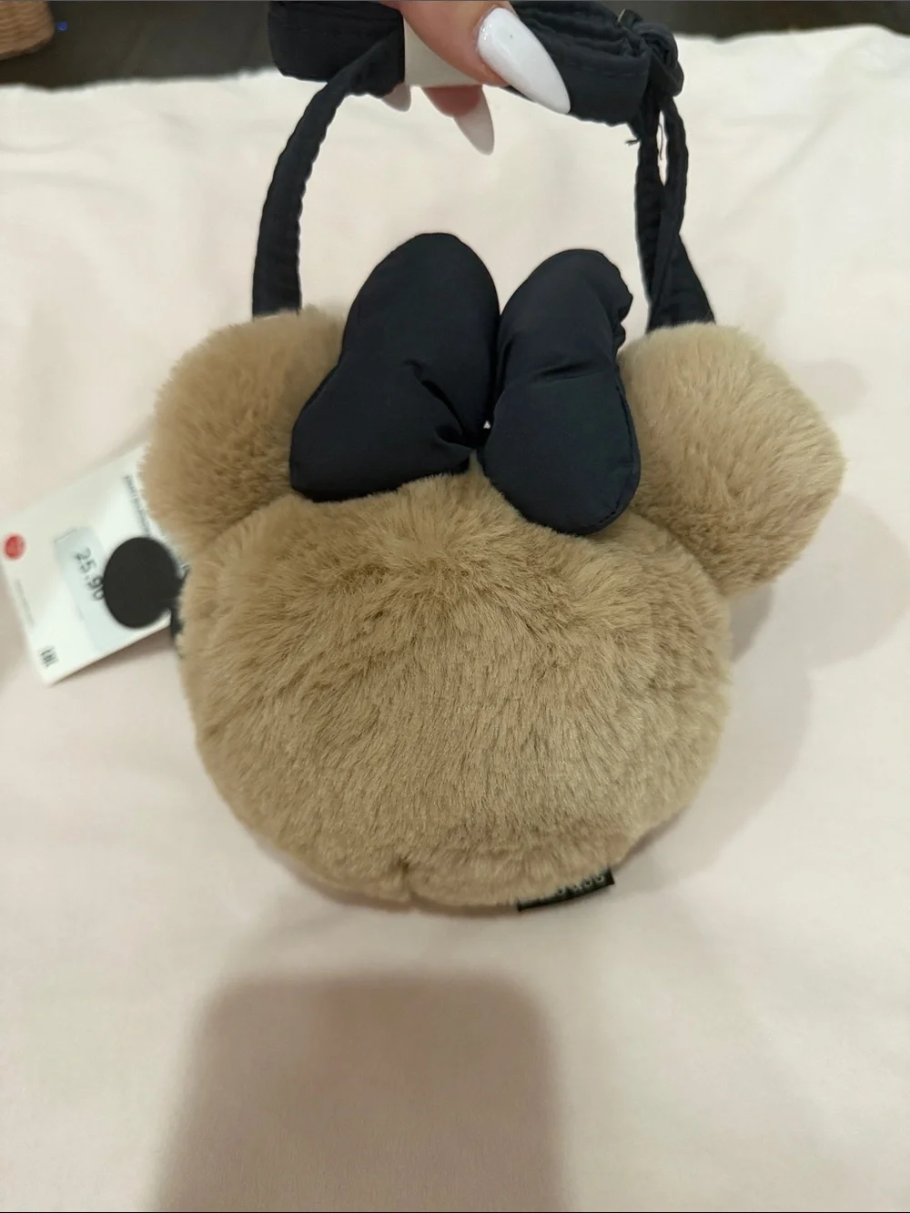 Disney x Zara Minnie Mouse plush purse